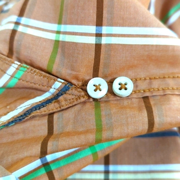 NWT...Tovata plaid check shirt dress with pockets... 100% Cotton...Size Small - Picture 8 of 8